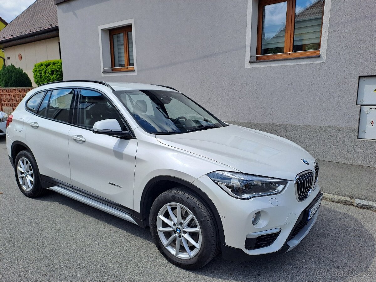 BMW X1 220d Xdrive 140kw tažné, +zimní pneu