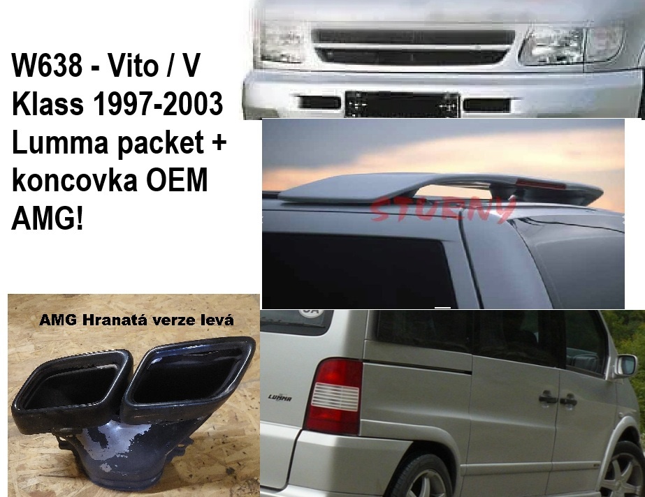 W638 Vito 97-03 Lumma (Maska,Spojler,Boky,Světla)