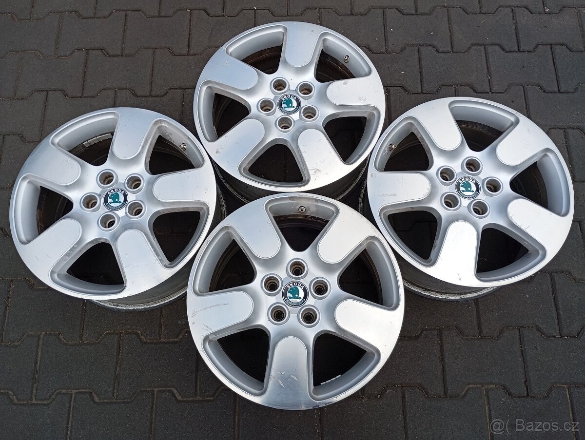 originální alu kola škoda 5x112 r17