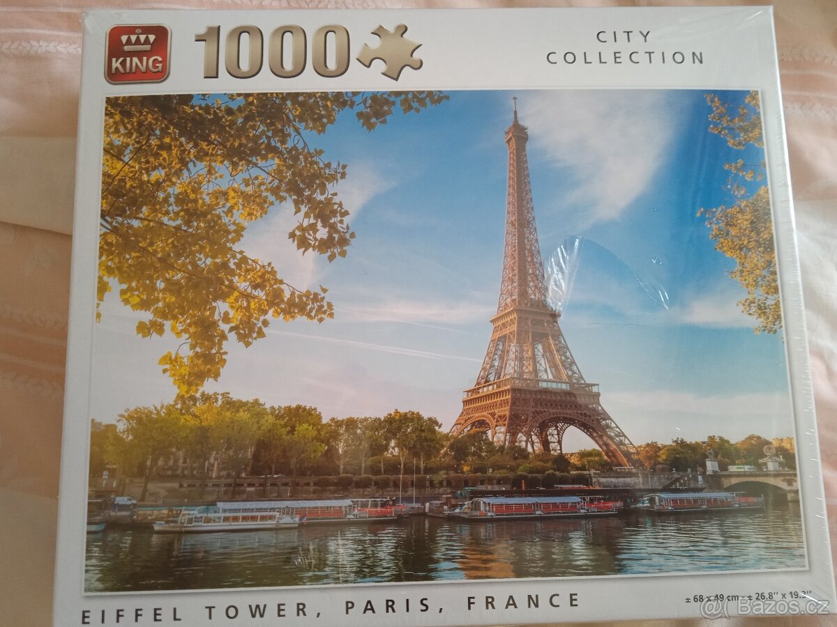 Nové puzzle Eiffelova věž