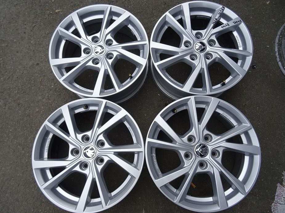 Alu disky na Škoda 16", 5x112, ET 46, šířka 6,5J