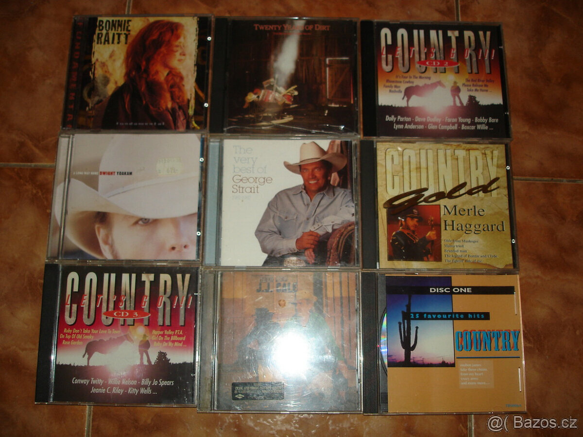prodám Country CD a jiné...