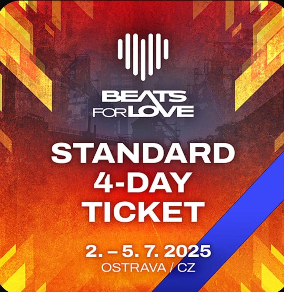 Beats for love 2025, 4 denní standard, 2 ks