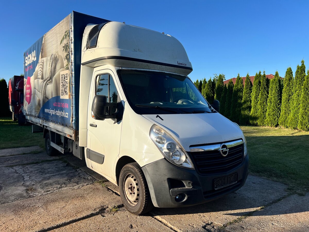 OPEL MOVANO 2.3 DCI 120KW 165T 10PALET SPACÍ NÁSTAVBA
