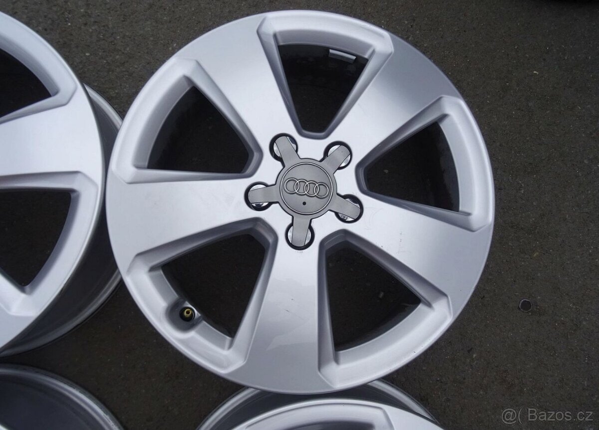 Alu disky originál Škoda 17", rozteč 5x112, ET 48, šíře 6J