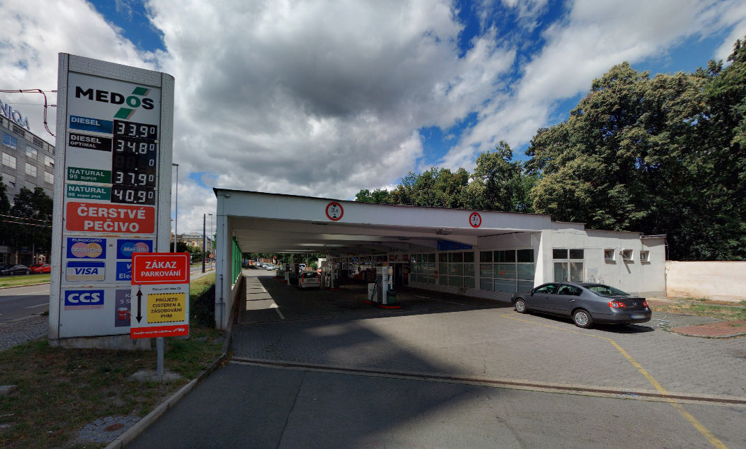 Obsluha čerpací stanice - Vinohradská