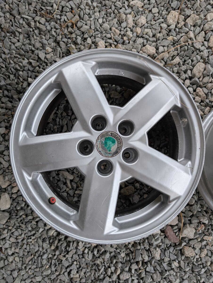 škoda fabia original ALU kola R15