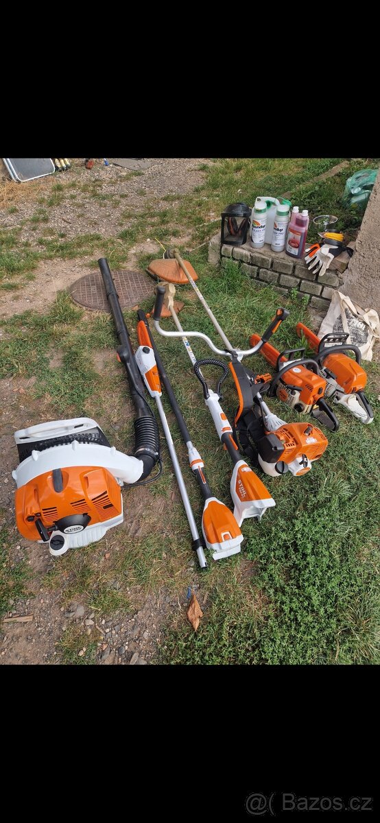 Sekání trávy, ošetření plevelů,