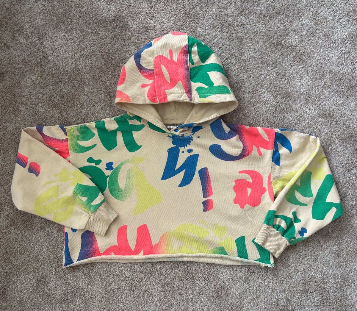 Divci crop mikina zn.Girls Destination - vel.146/152