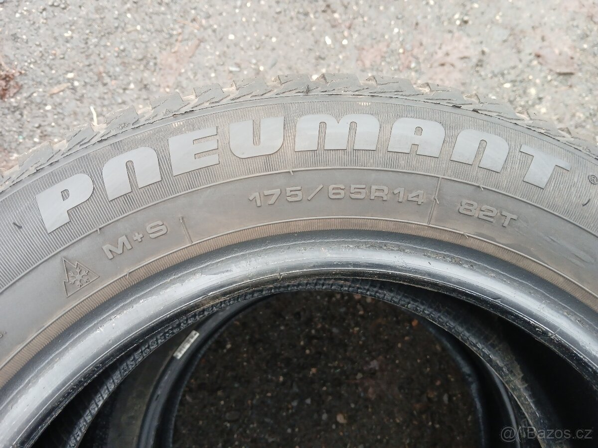 2ks zimní pneu 175/65 r14