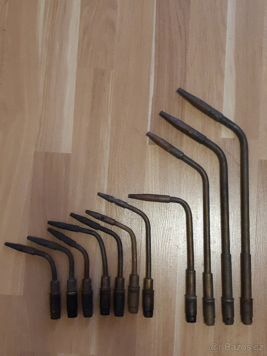 Hořáky (hubice) pro autogen