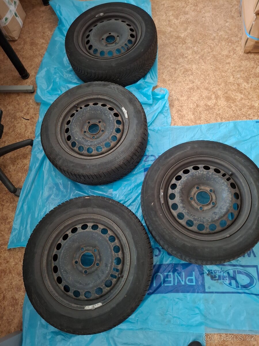 Plechové disky R16, Opel