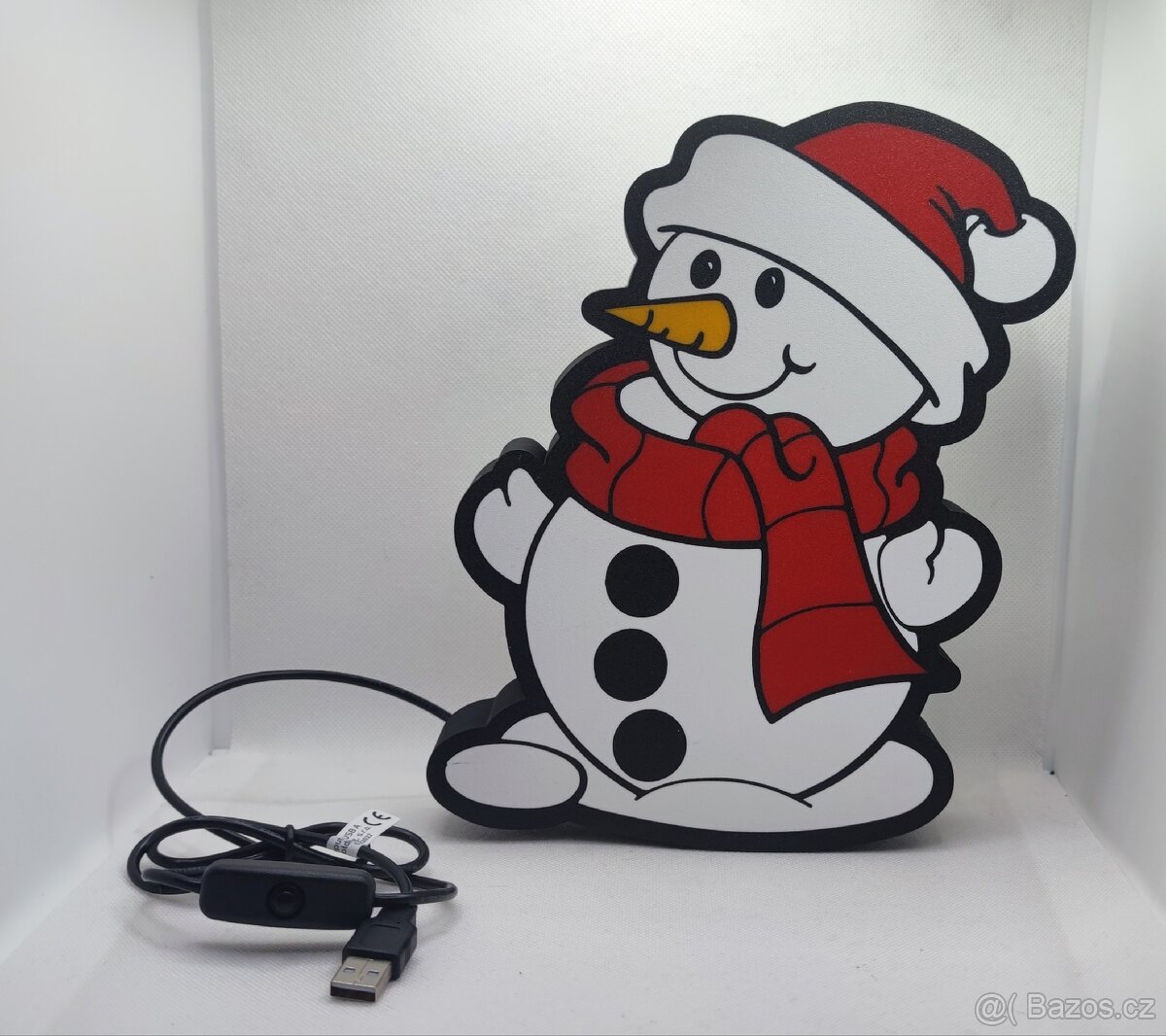 Prodám novou světelnou dekoraci Sněhulák.