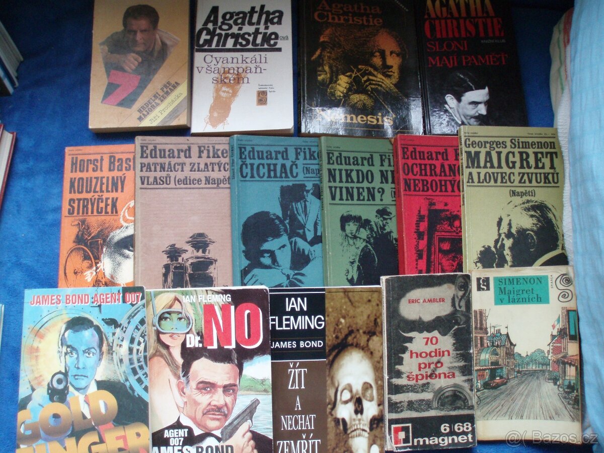 staré detektivky-Signál, Magnet, Napětí, Saturn, Smaragd