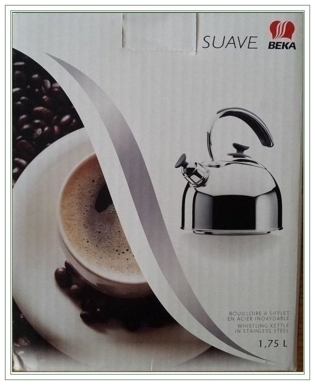 Nová luxusní nerezová konvice 1,75l.