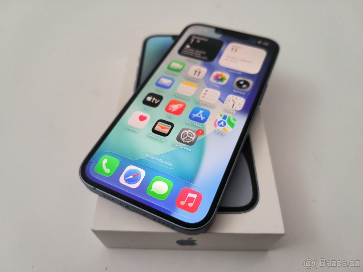 apple iphone 14 128gb Blue 100% Batéria
