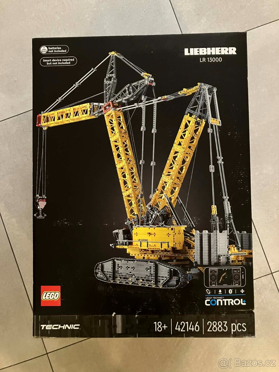 Pásový jeřáb Liebherr LR 13000 - Technic LEGO 42146