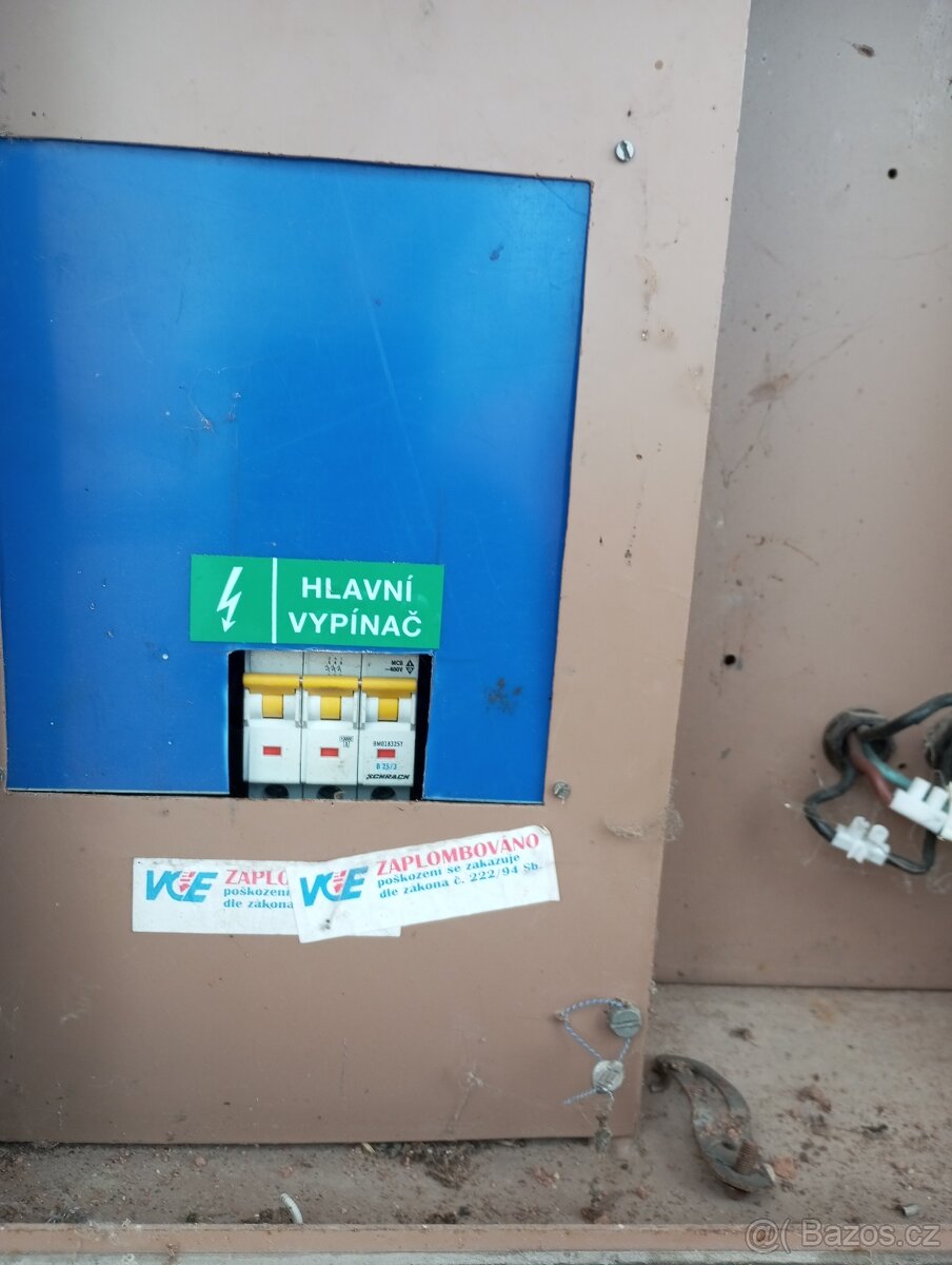 elektrický stavební rozvaděč