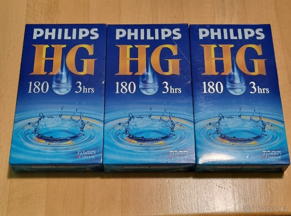 Videokazety VHS Philips