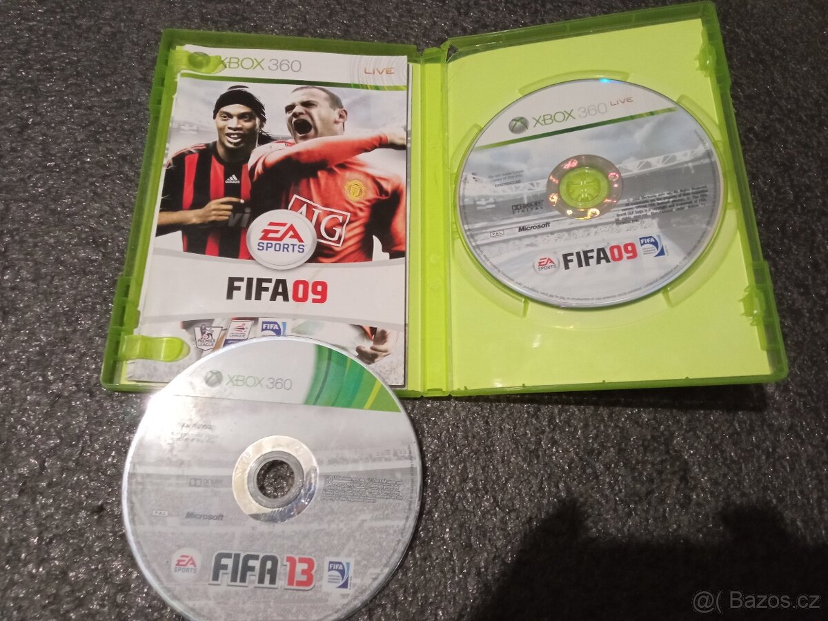 Xbox 360 FIFA 09 a FIFA 13
