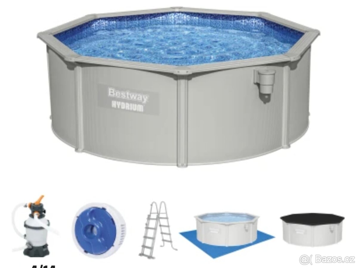 Bestway - Hydrium novy bazenovy set s pisk. filtr. a prisl.