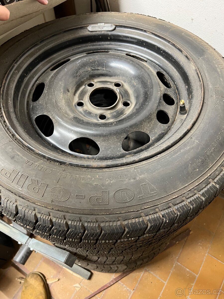 Plechové disky GM-Opel R15 5x110 6,5J ET38 H2 díra 65,1