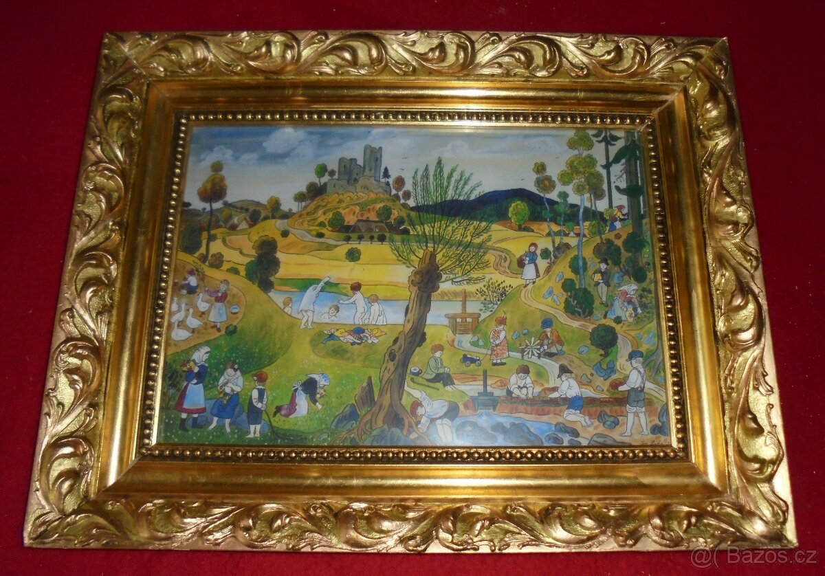 Josef Lada - LETNÍ DĚTSKÉ HRY 1937