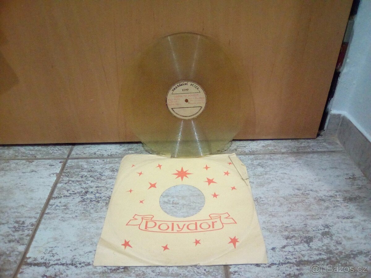 LP gramofonová deska POLYDOR gramodeska čirá