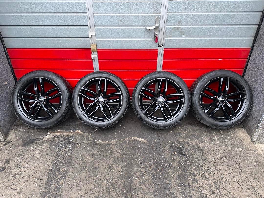 Alu kola MAM černé 18" 8J + zimní pneu Nokian 225/50/R18