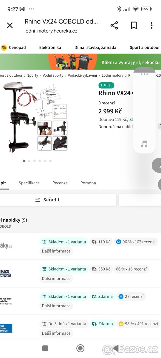 Nafukovací člun