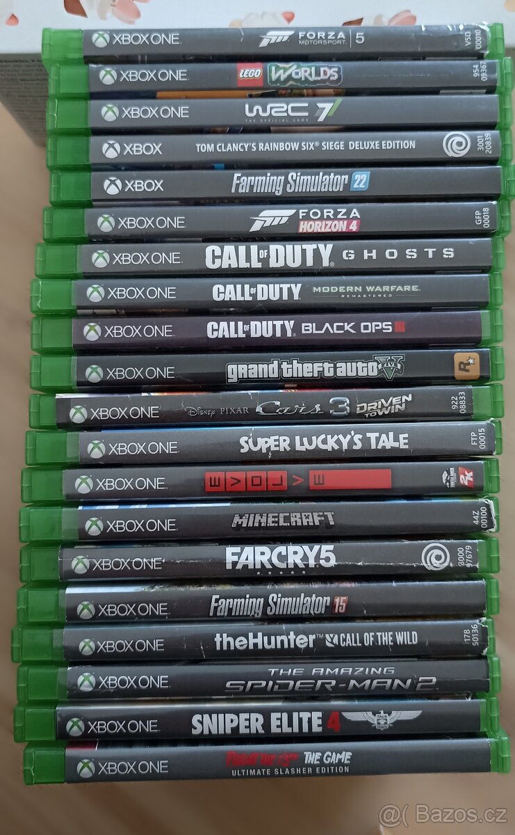 X box one hry
