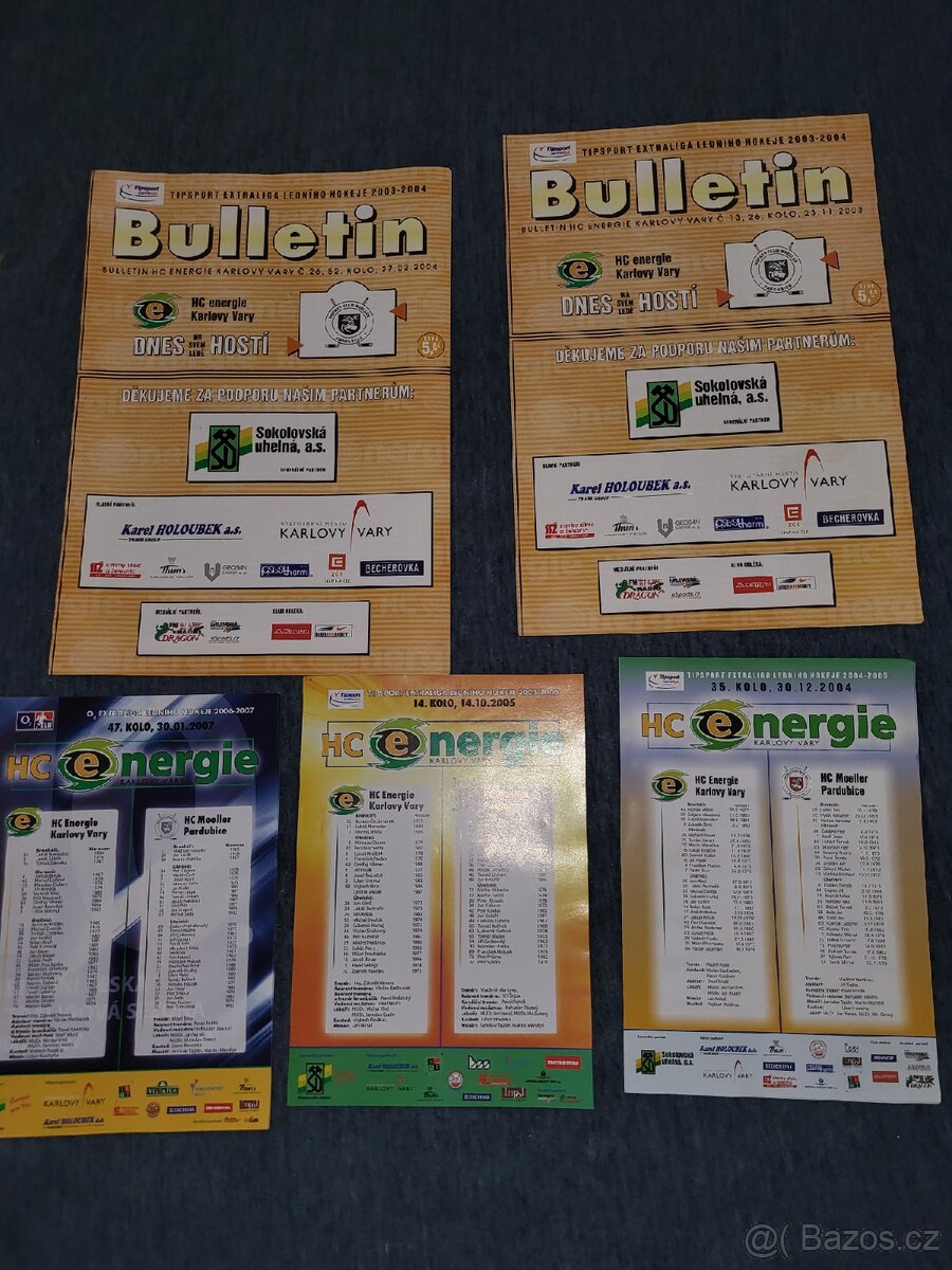Hokej HC KARLOVY VARY program