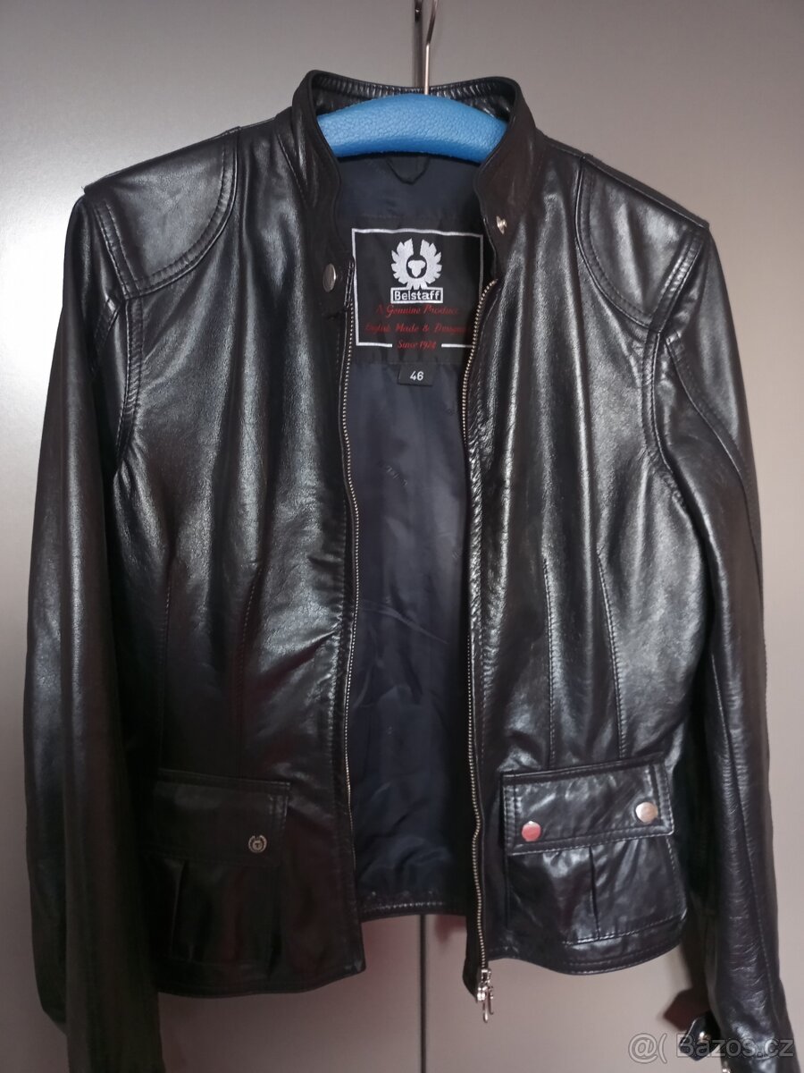 Bunda značky Belstaff - motorkářská