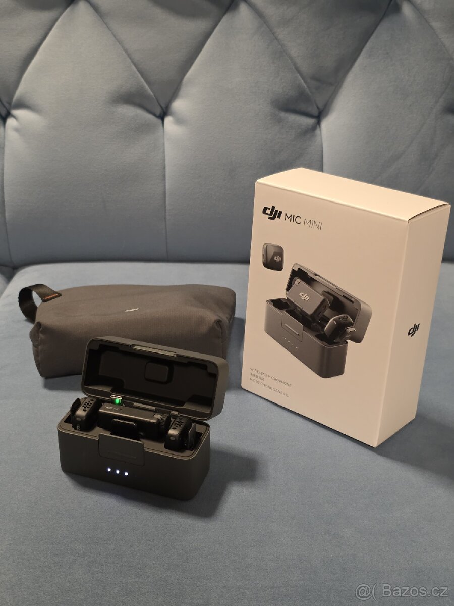 DJI MIC MINI - Perfektní stav, záruka do 2027
