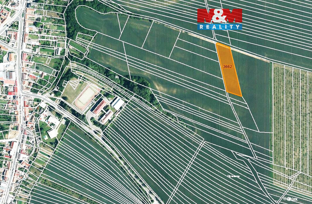 Prodej pole, 1462 m², Ježov