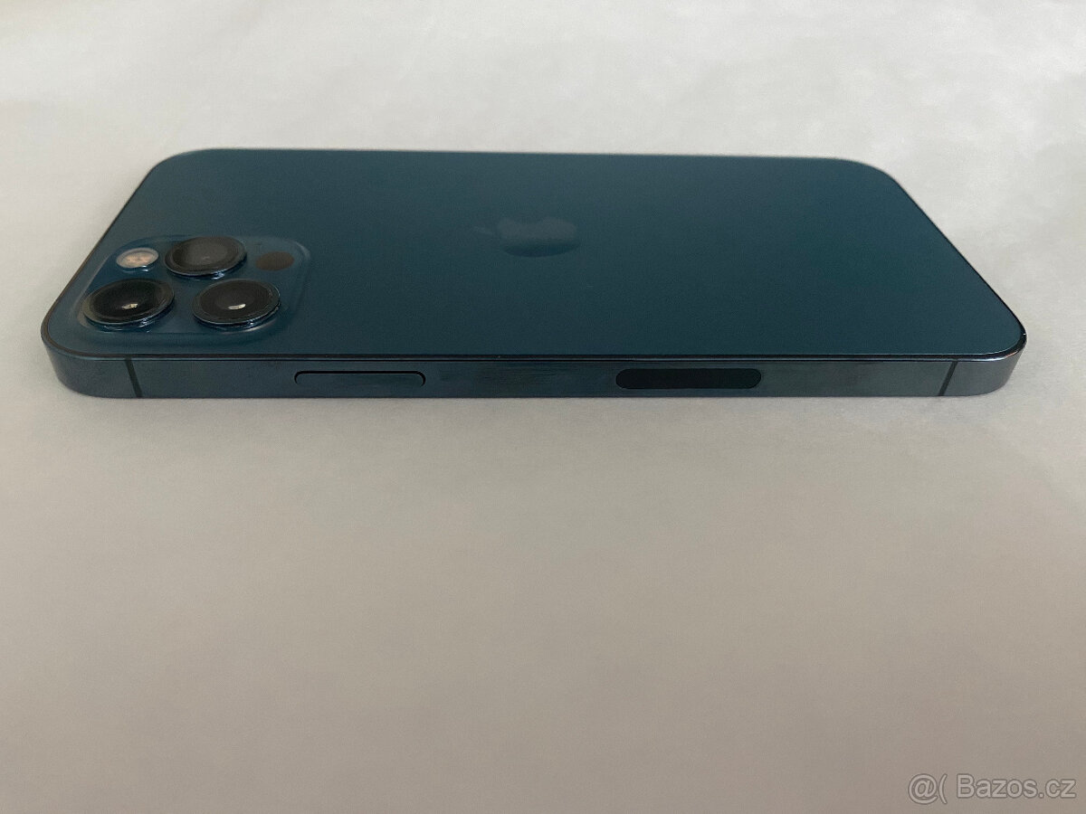 APPLE IPHONE 12 PRO 256 GB MODRÝ,12 MĚS.ZÁRUKA,VELMI HEZKÝ