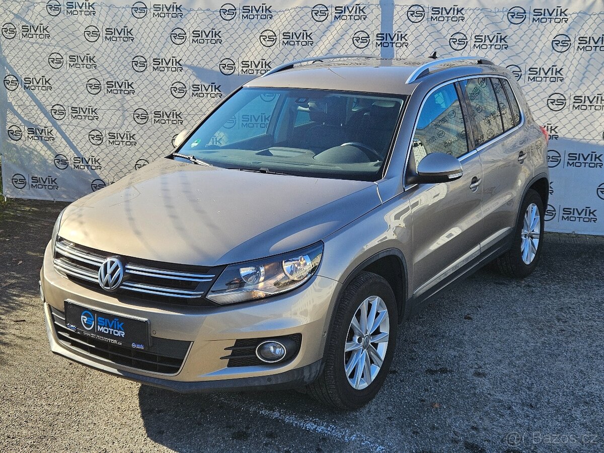 VW Tiguan 2.0 TDI 103kW DSG 4Motion NAVI KŮŽE TAŽNÉ