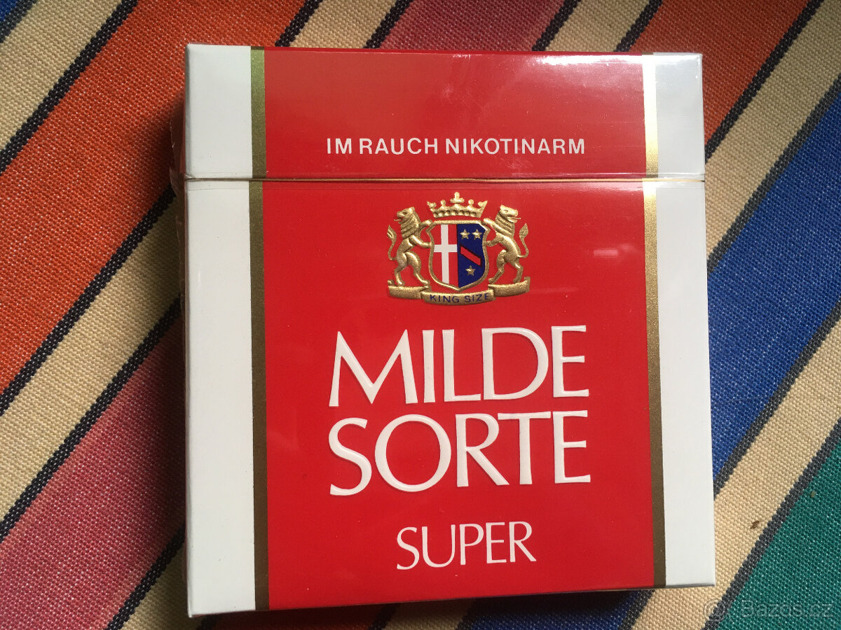 Cigarety MILDE SORTE