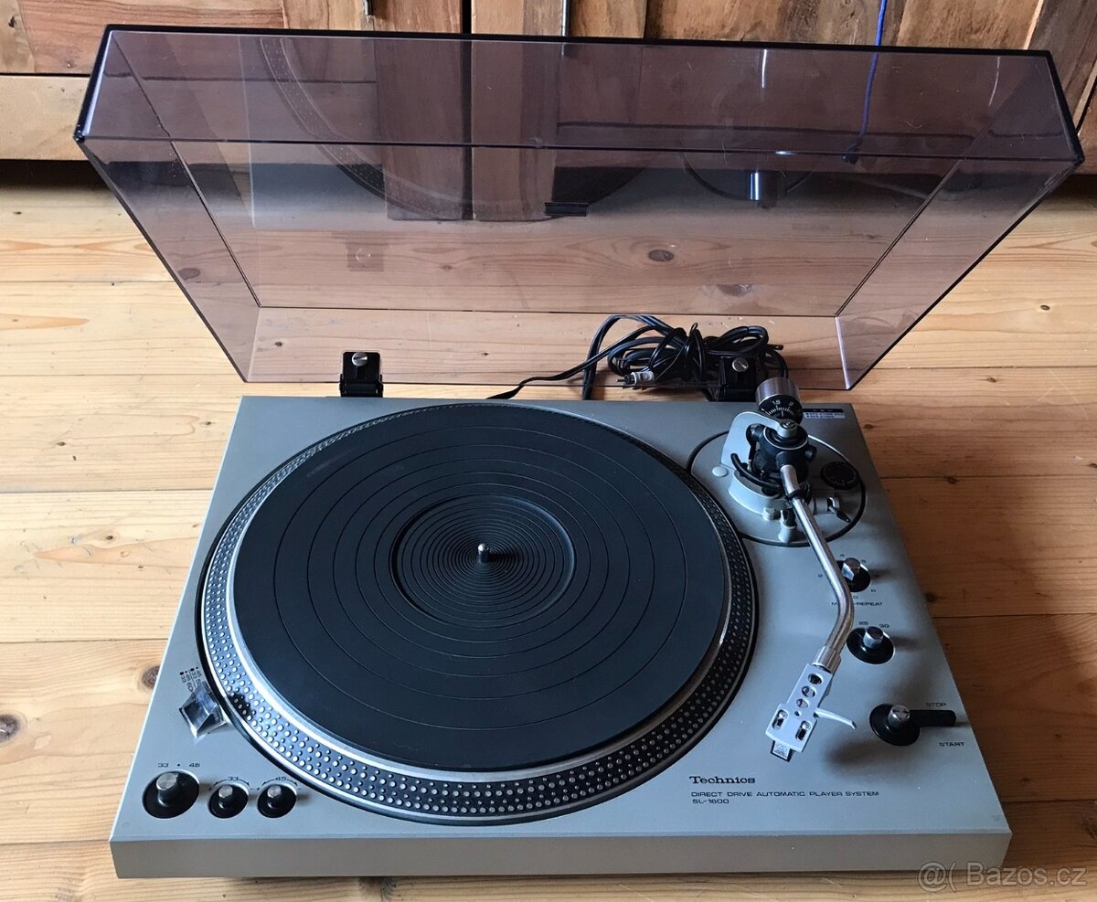 LUXUSNÍ Gramofon Technics SL-1600 ( 1976) PLNÝ AUTOMAT ,PŘÍM