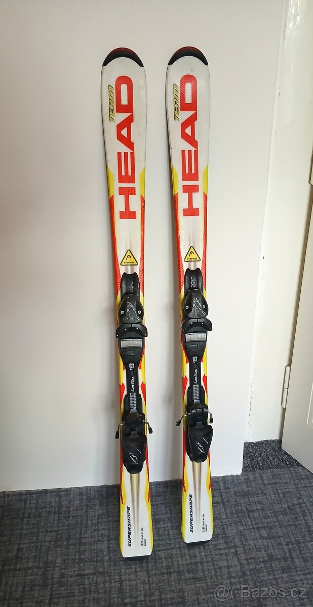 Dětské lyže Head Supershape Team LR + LRX 7.5 AC