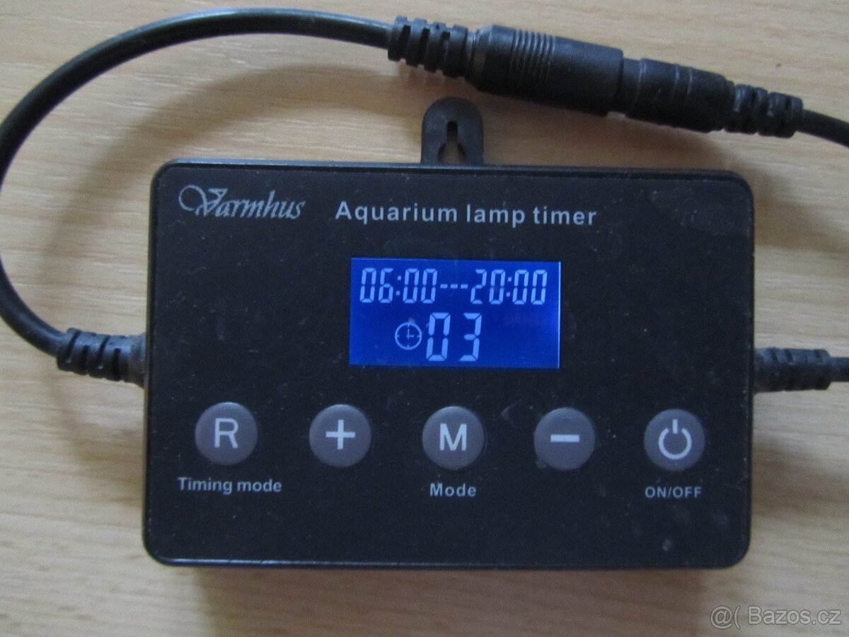 Ovladač/timer pro LED osvětlení akvaria s návodem