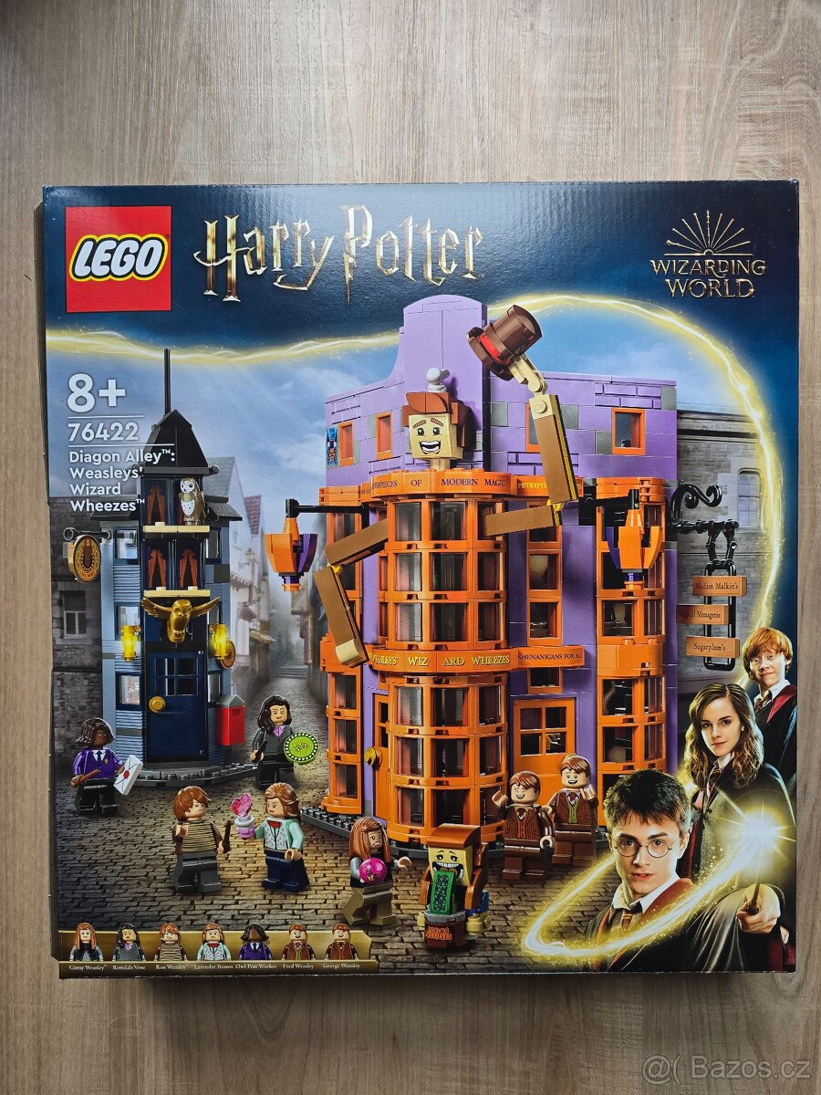 Nové Lego 76422 Harry Potter Diagon Alley: Weasleys' Wizard