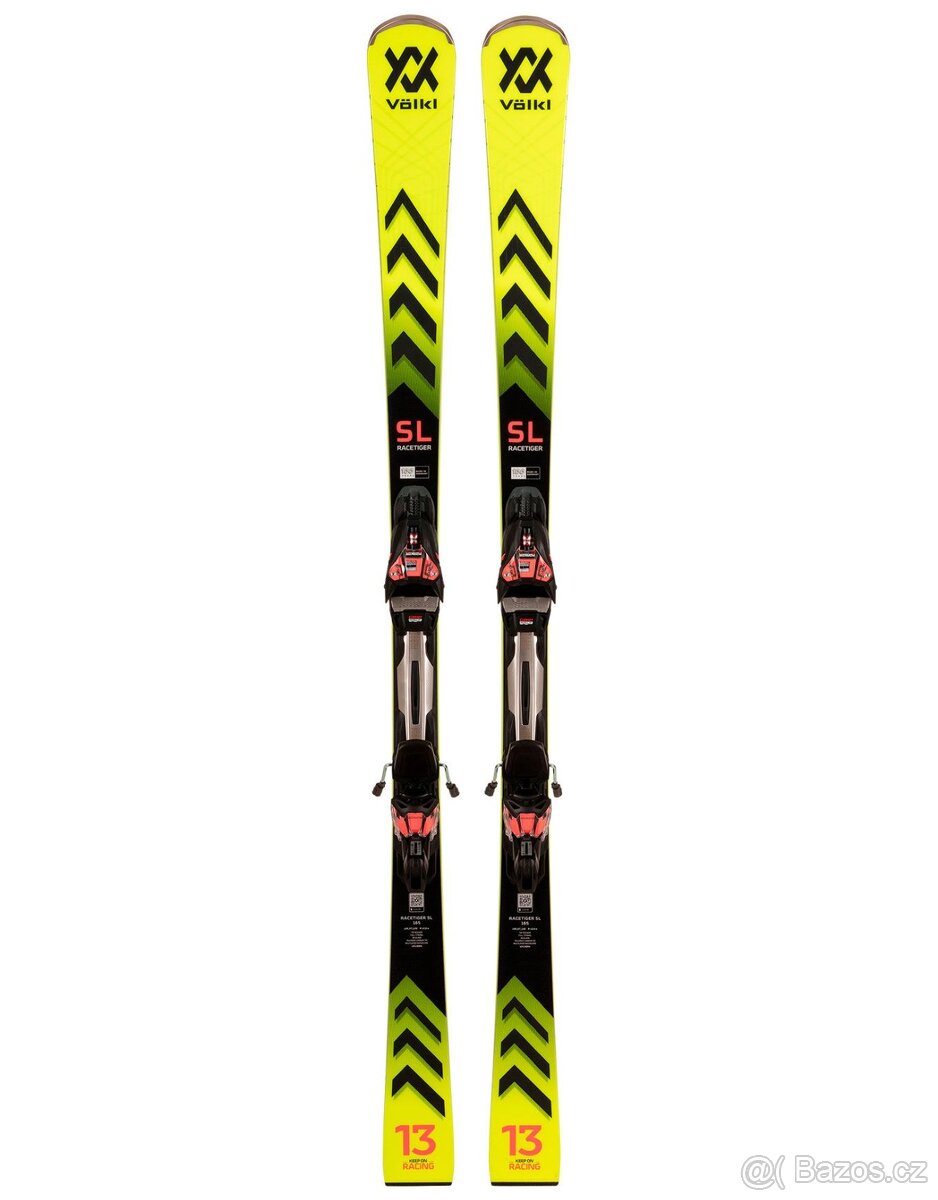 Nové lyže Volkl Racetiger SL + rmotion3 12 GW - 160cm