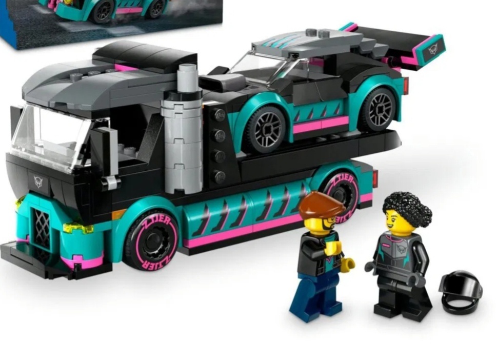 Lego City 60406 Kamion se závodním autem