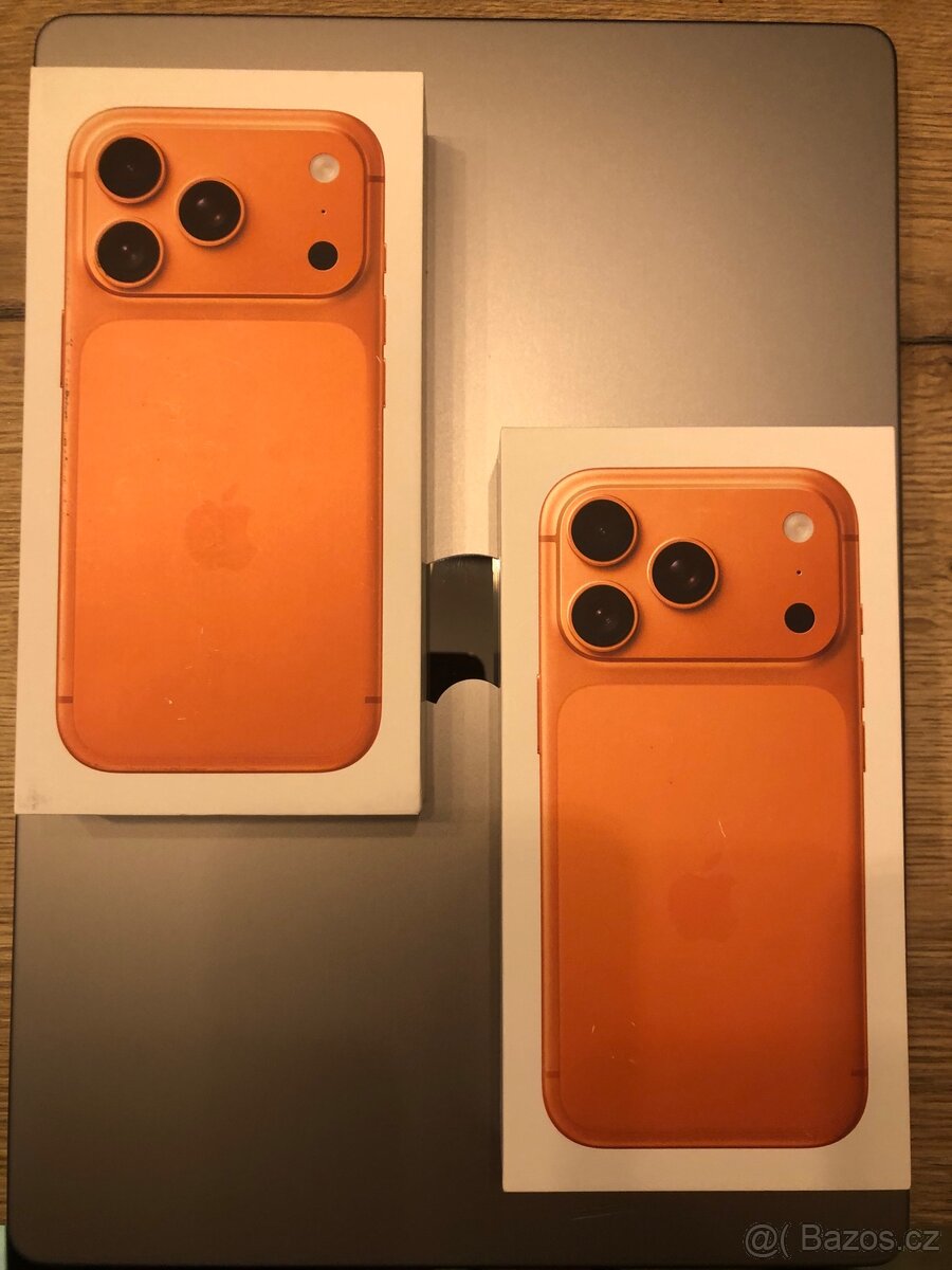 iPhone 17 pro 256gb Oranžový 2 roky CZ záruka