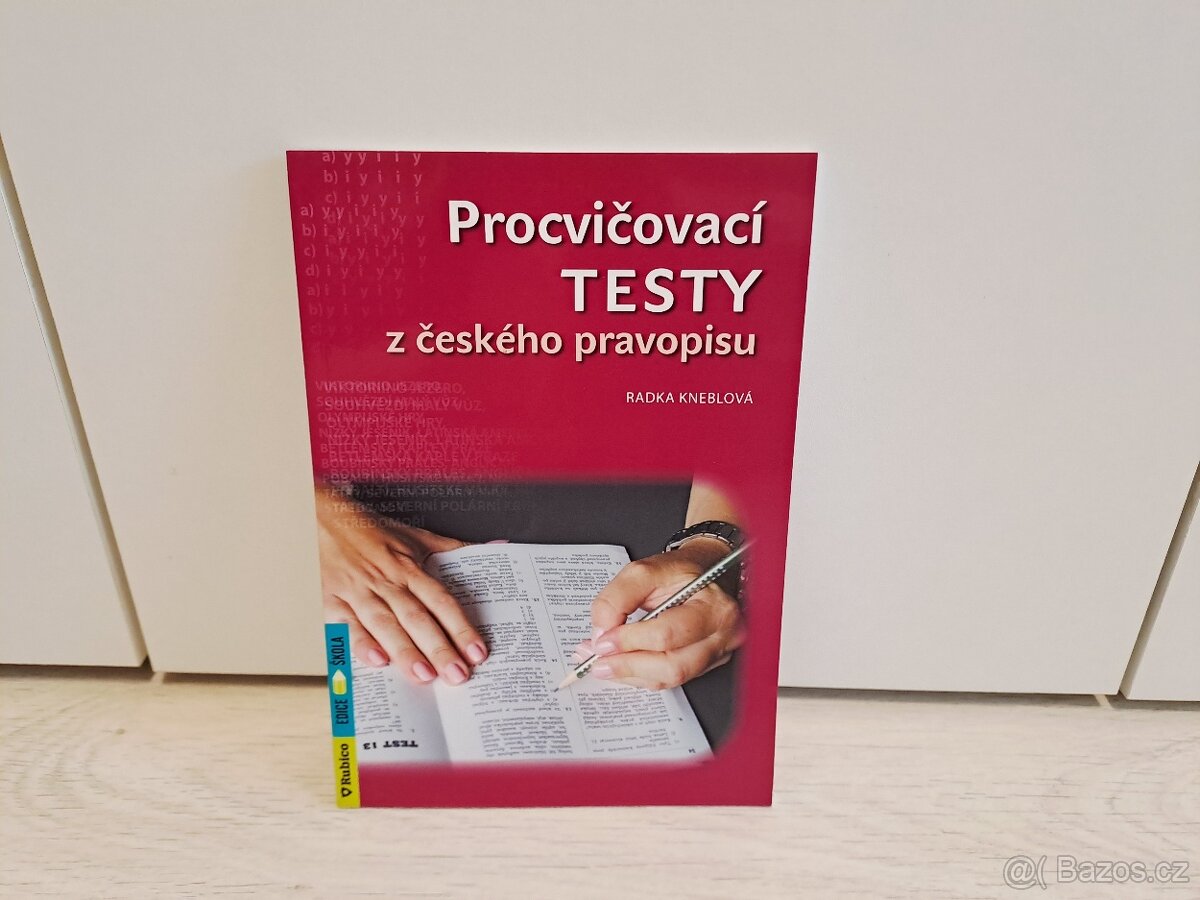 Kniha Procvičovací testy z českého pravopisu