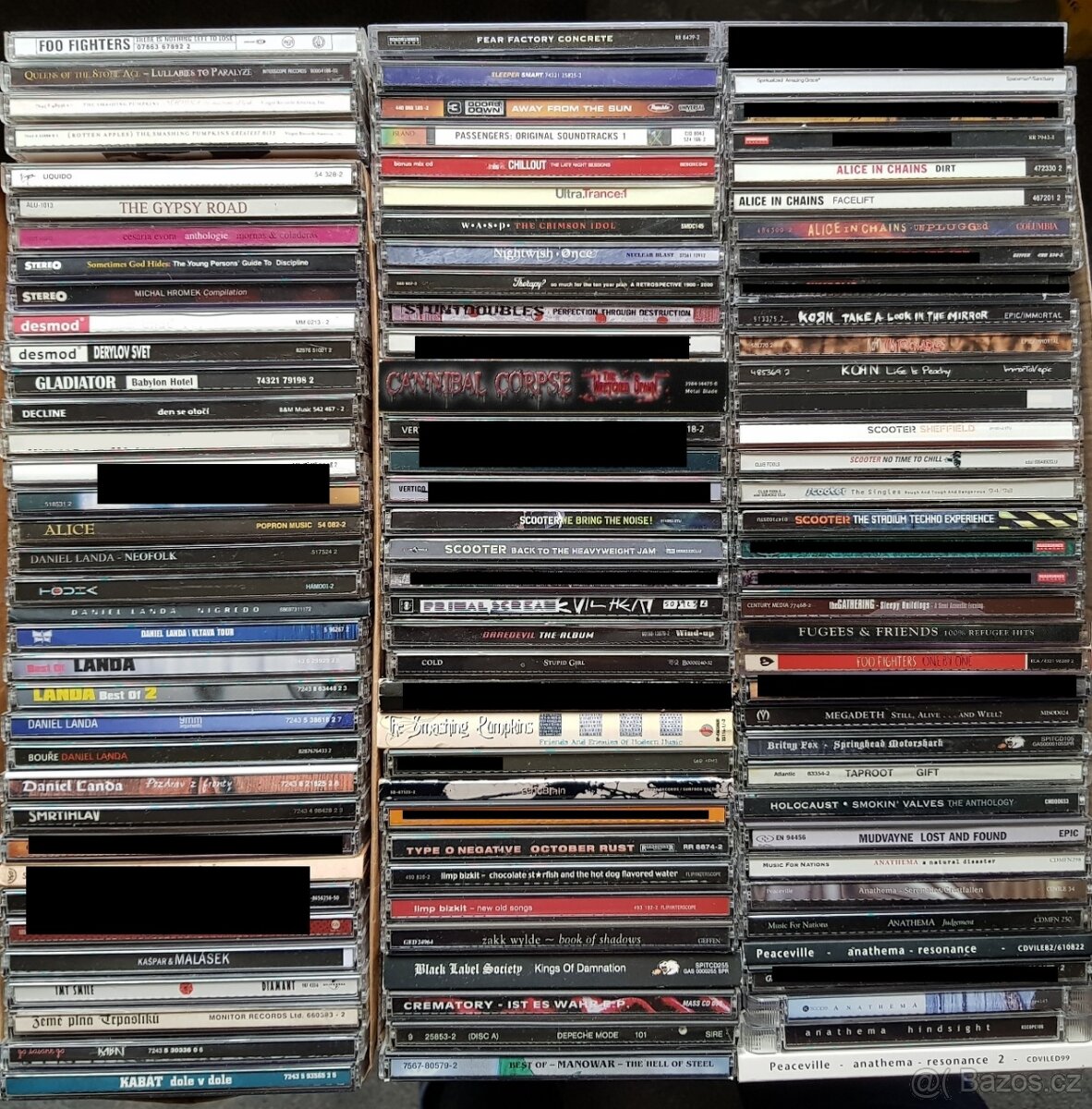 JAKO NOVÉ CD převážně rock, hardrock, metal