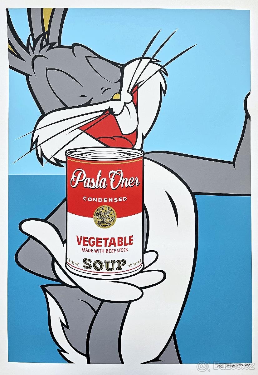 Pasta Oner - "Bunny - soup" - Serigrafie | limitace x/50