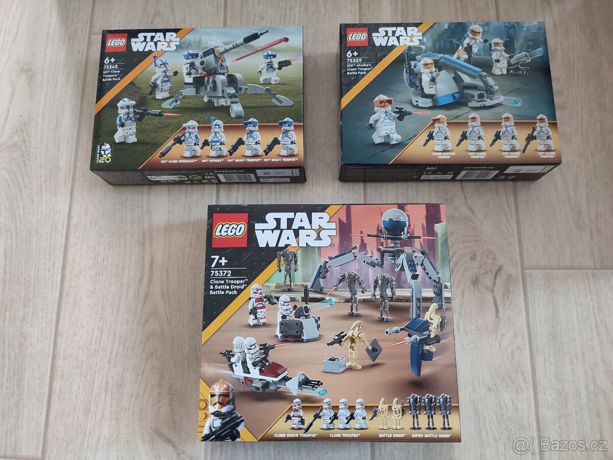 Lego Star Wars 75345 + 75359 + 75372