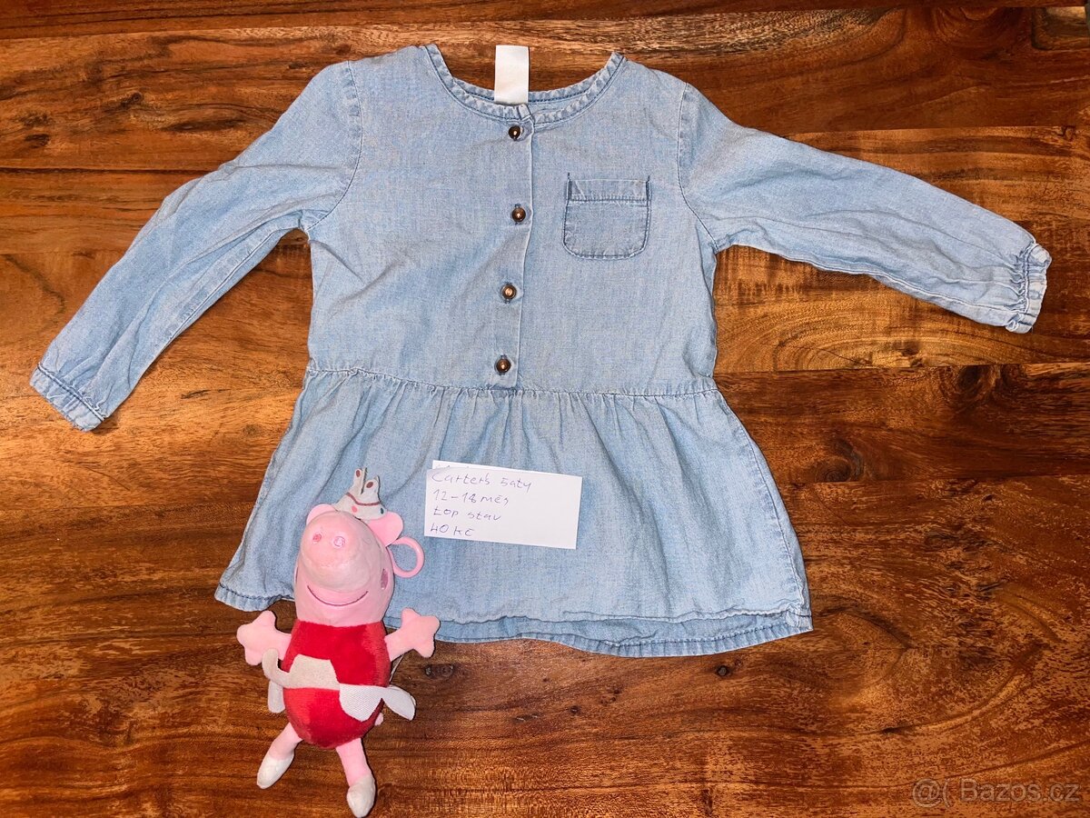 Nádherné šaty Carter’s 12-18 měs, krásný stav